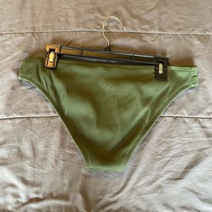 Ribbed Green Bottoms